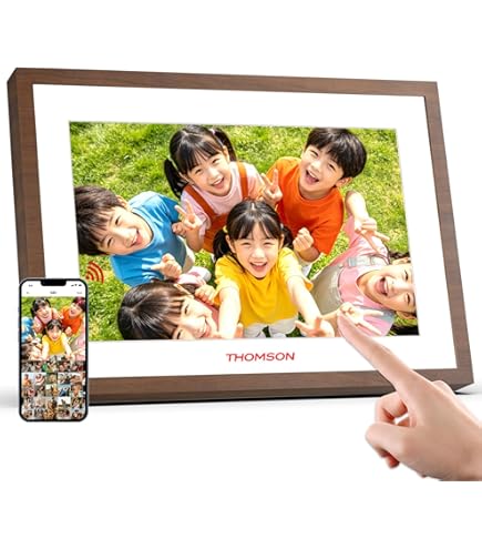 新品 デジタルフォトフレーム 充電式 コードレス 10.1インチ wifi Amazon | FUNKS デジタルフォトフレーム 充電式 コードレス 10.1インチ